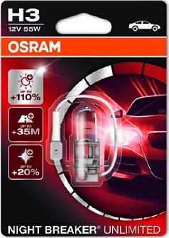 Osram 64151NBU-01B - Kvēlspuldze, Tālās gaismas lukturis ps1.lv