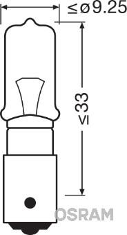 Osram 64138 - Kvēlspuldze, Pagriezienu signāla lukturis ps1.lv