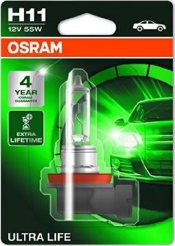 Osram 64211ULT-01B - Kvēlspuldze, Tālās gaismas lukturis ps1.lv