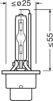 Osram 66440CBN-HCB - Kvēlspuldze, Tālās gaismas lukturis ps1.lv