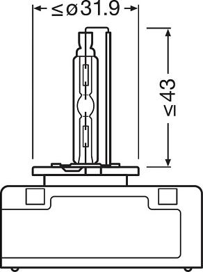 Osram 66540 - Kvēlspuldze, Tālās gaismas lukturis ps1.lv