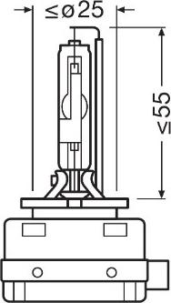 Osram 66340XNN - Kvēlspuldze, Tālās gaismas lukturis ps1.lv