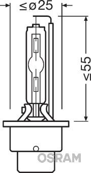 Osram 66240CBI-HCB - Kvēlspuldze, Tālās gaismas lukturis ps1.lv