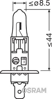 Osram 64150L - Kvēlspuldze, Tālās gaismas lukturis ps1.lv