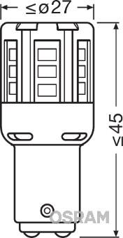 Osram 1457R-02B - Kvēlspuldze ps1.lv