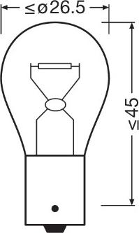 Osram 7511TSP - Kvēlspuldze, Pagriezienu signāla lukturis ps1.lv