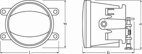 Osram LEDFOG103-GD - Miglas lukturu komplekts ps1.lv