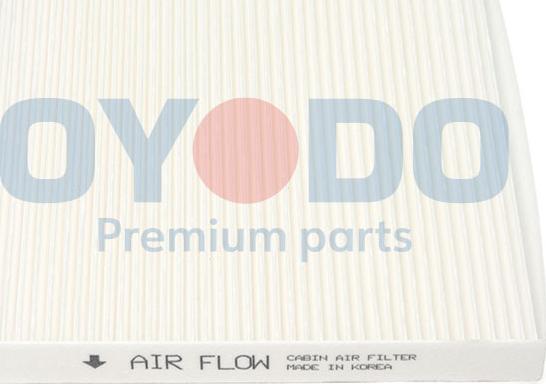 Oyodo 40F0020-OYO - Filtrs, Salona telpas gaiss ps1.lv