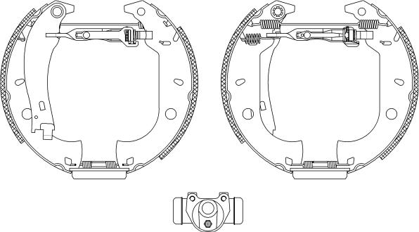 Pagid R0545 - Bremžu loku komplekts ps1.lv