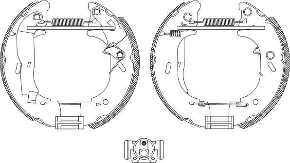 Pagid R0580 - Bremžu loku komplekts ps1.lv