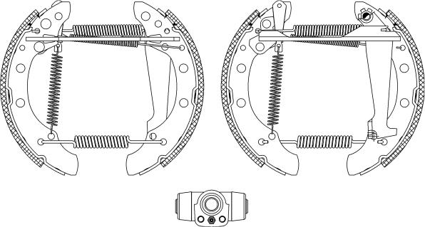 Pagid R0525 - Bremžu loku komplekts ps1.lv