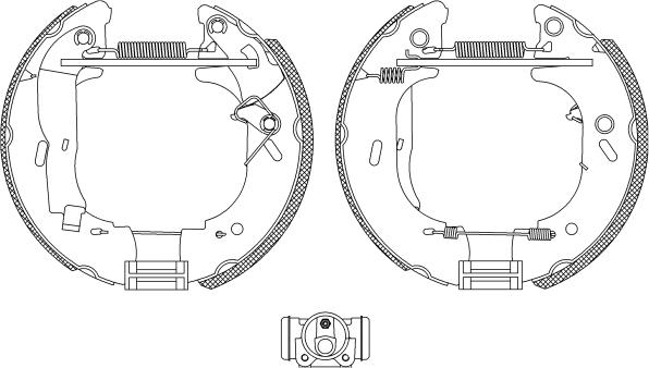 Pagid R0575 - Bremžu loku komplekts ps1.lv