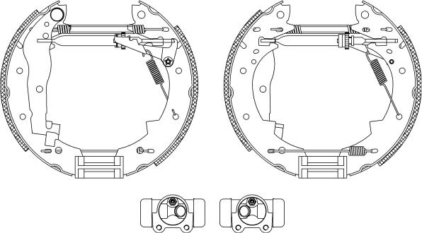 Pagid R0355 - Bremžu loku komplekts ps1.lv