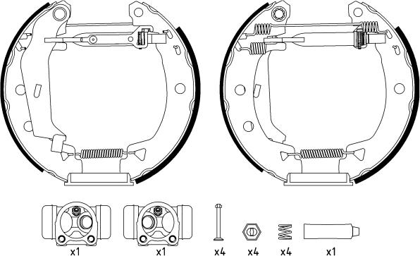 Pagid R0330 - Bremžu loku komplekts ps1.lv