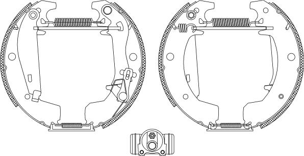 Pagid R1045 - Bremžu loku komplekts ps1.lv