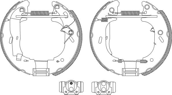 Pagid R1035 - Bremžu loku komplekts ps1.lv