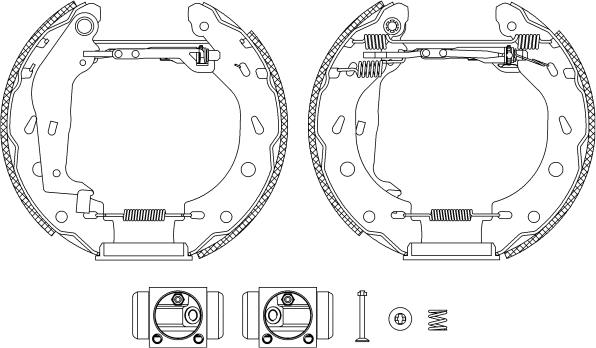 Pagid R1345 - Bremžu loku komplekts ps1.lv