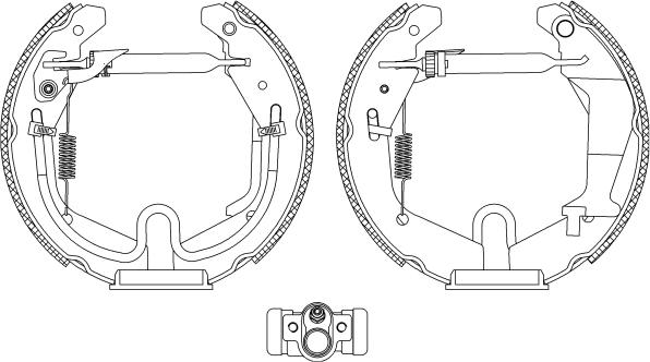 Pagid R1343 - Bremžu loku komplekts ps1.lv