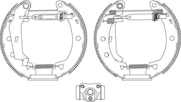 Pagid R1324 - Bremžu loku komplekts ps1.lv