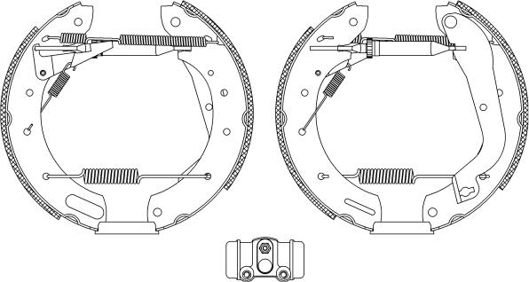 Pagid R1245 - Bremžu loku komplekts ps1.lv