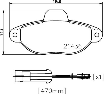 Pagid T9030 - Bremžu uzliku kompl., Disku bremzes ps1.lv