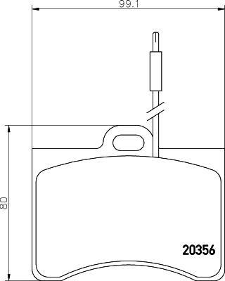 Pagid T0153 - Bremžu uzliku kompl., Disku bremzes ps1.lv