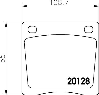 Pagid T0800 - Bremžu uzliku kompl., Disku bremzes ps1.lv