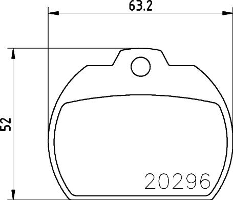 Pagid T0205 - Bremžu uzliku kompl., Disku bremzes ps1.lv