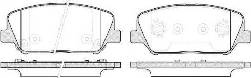 Parts-Mall PKA-055 - Bremžu uzliku kompl., Disku bremzes ps1.lv