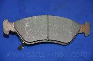 Parts-Mall PKB-007-S - Bremžu uzliku kompl., Disku bremzes ps1.lv