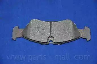 Parts-Mall PKC-005 - Bremžu uzliku kompl., Disku bremzes ps1.lv