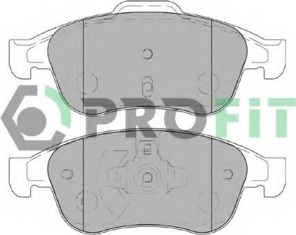 Parts-Mall PKE-009 - Bremžu uzliku kompl., Disku bremzes ps1.lv