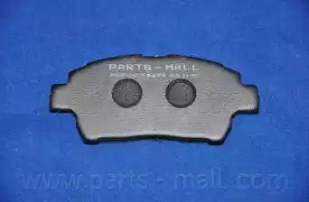 Parts-Mall PKF-003 - Bremžu uzliku kompl., Disku bremzes ps1.lv