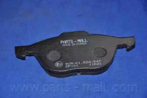 Parts-Mall PKH-E06 - Bremžu uzliku kompl., Disku bremzes ps1.lv