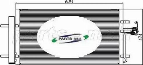 Parts-Mall PXNC2-007 - Kondensators, Gaisa kond. sistēma ps1.lv