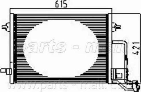 Ava Quality Cooling VW 5189 - Kondensators, Gaisa kond. sistēma ps1.lv