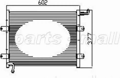 Parts-Mall PXNCX-073T - Kondensators, Gaisa kond. sistēma ps1.lv