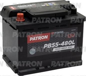 Patron PB55-480L - Startera akumulatoru baterija ps1.lv