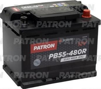 Patron PB55-480R - Startera akumulatoru baterija ps1.lv