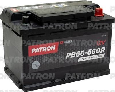 Patron PB66-660R - Startera akumulatoru baterija ps1.lv