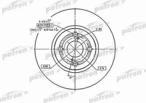 Patron PBD9559 - Bremžu diski ps1.lv