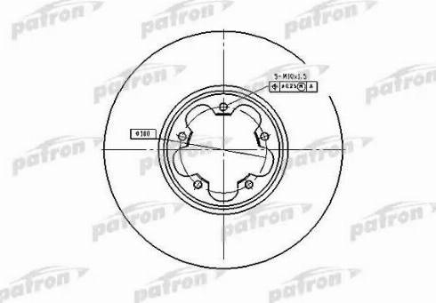 Patron PBD4216 - Bremžu diski ps1.lv