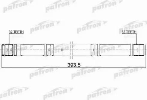 Patron PDS0448 - Piedziņas vārpsta ps1.lv