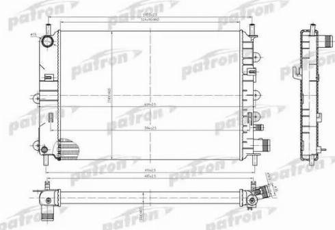 Patron PRS3434 - Radiators, Motora dzesēšanas sistēma ps1.lv