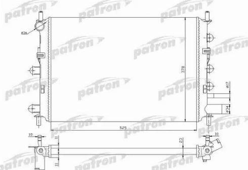 Patron PRS3435 - Radiators, Motora dzesēšanas sistēma ps1.lv