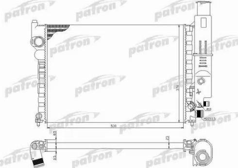 Patron PRS3030 - Radiators, Motora dzesēšanas sistēma ps1.lv