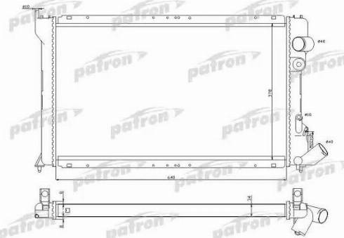 Patron PRS3031 - Radiators, Motora dzesēšanas sistēma ps1.lv