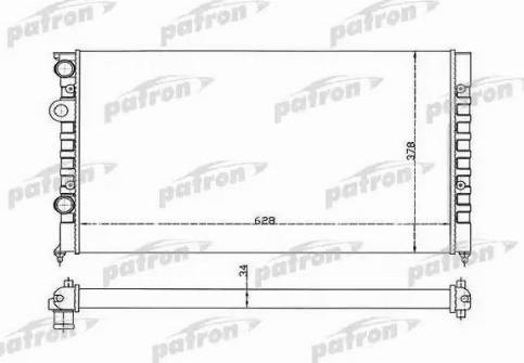 Patron PRS3370 - Radiators, Motora dzesēšanas sistēma ps1.lv