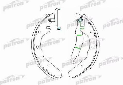 Patron PSP174 - Bremžu loku komplekts ps1.lv