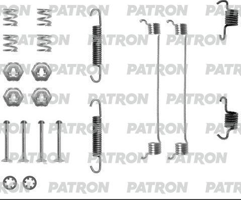 Patron PSRK0037 - Piederumu komplekts, Bremžu loki ps1.lv